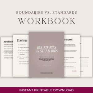 Boundaries vs. Standards Workbook