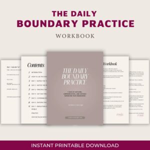 The Daily Boundary Practice